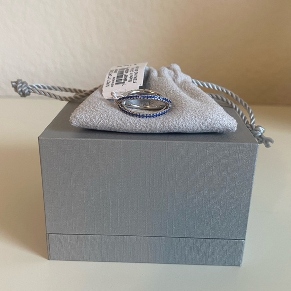 Michael Kors Sterling Silver Nesting Ring in size 5 - Picture 3 of 3